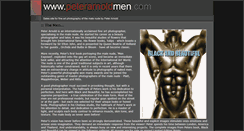 Desktop Screenshot of peterarnoldmen.com